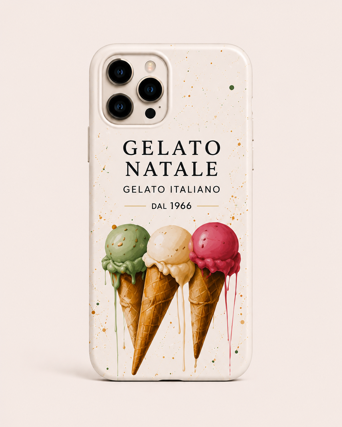 Gelato Natale · Tre Coni