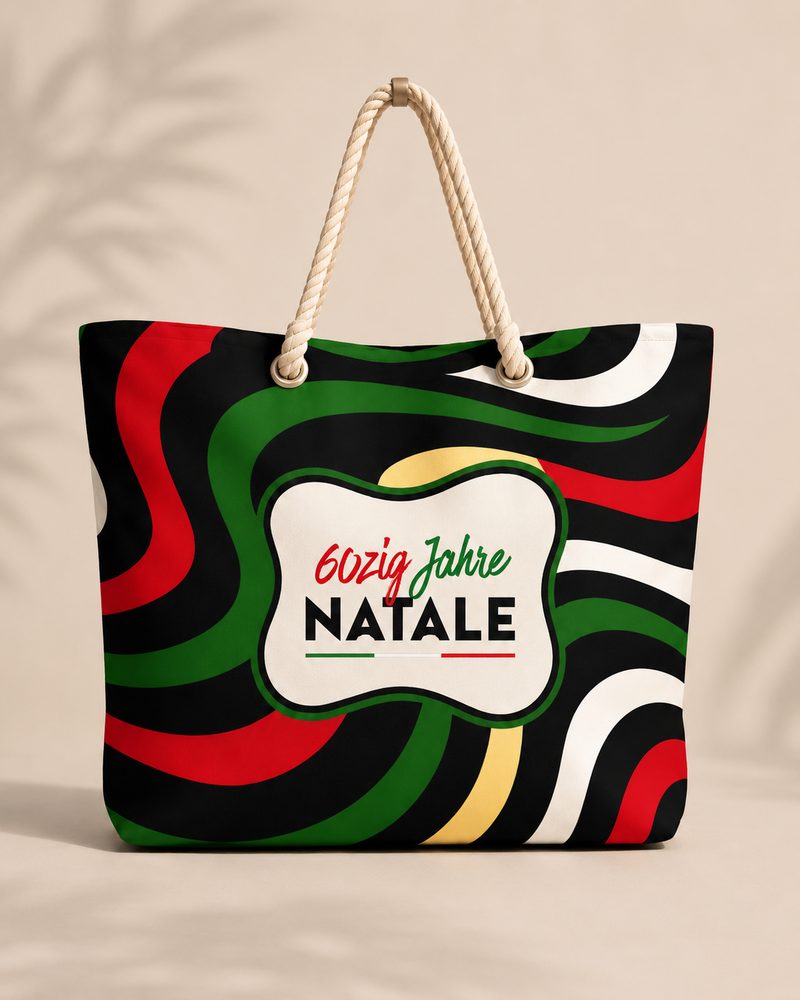 60zig Jahre · Tricolore Swirl